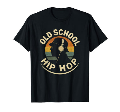 Old School Hip Hop Buckethat Vibes T-Shirt - Minimalist Print for Adults - T-Shirt, Sweatshirt, Hoodie