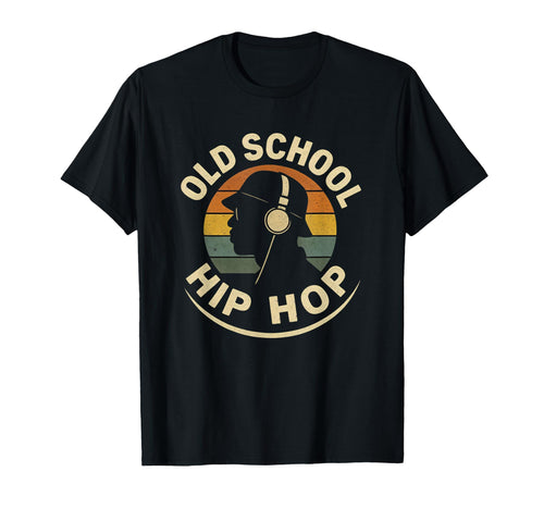 Old School Hip Hop Buckethat Vibes T-Shirt - Minimalist Print for Adults - T-Shirt, Sweatshirt, Hoodie