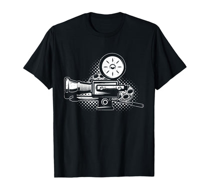 Photography Lover Camara Old School T-Shirt - Fun Novelty Design Unisex - T-Shirt, Sweatshirt, Hoodie