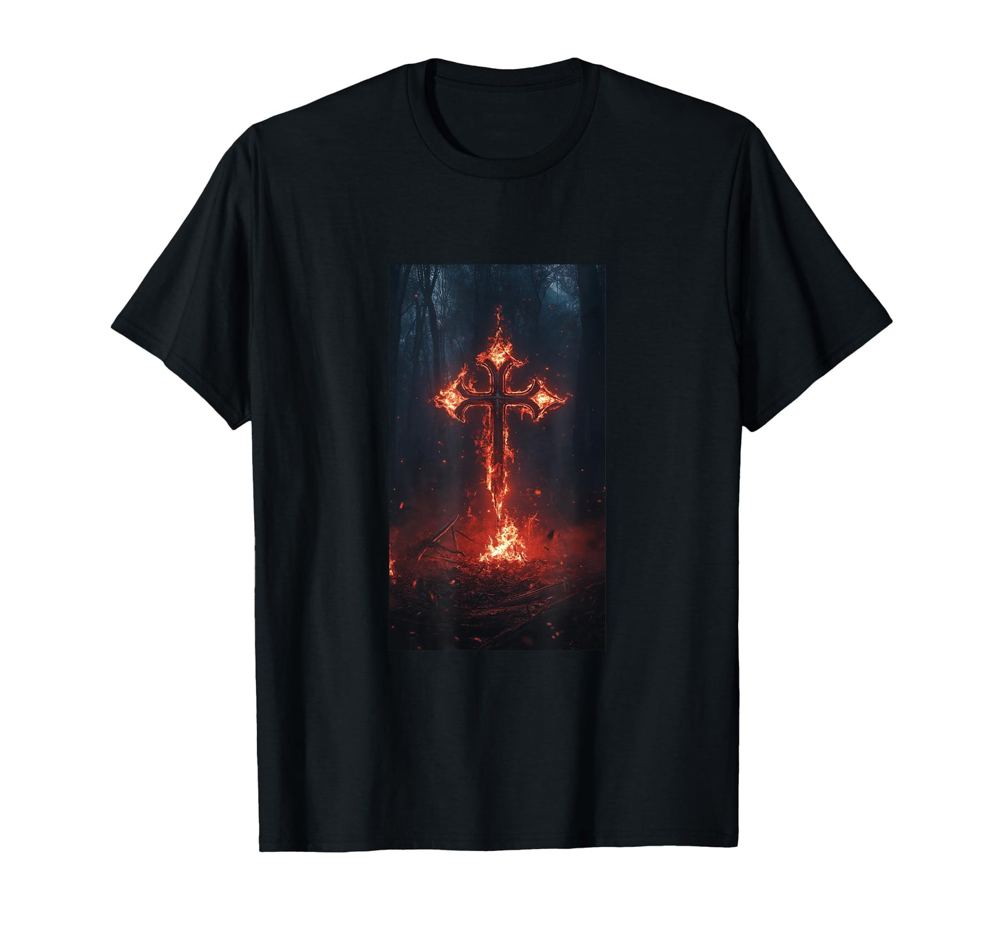 Gothic Cross Grunge Aesthetic Y2K T-Shirt - Streetwear Style Men Women - T-Shirt, Sweatshirt, Hoodie