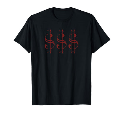 Dollar Sign Grunge Alternative T-Shirt - Casual Everyday Wear for Adults - T-Shirt, Sweatshirt, Hoodie