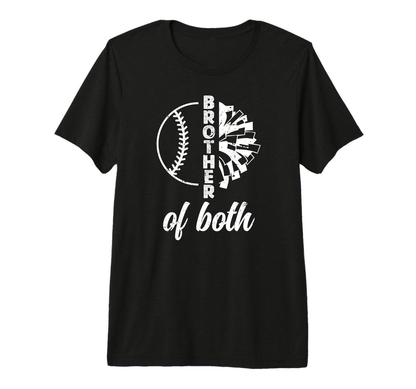 Brother Both Brother Baseball Player T-Shirt - Minimalist Print Unisex - T-Shirt, Sweatshirt, Hoodie