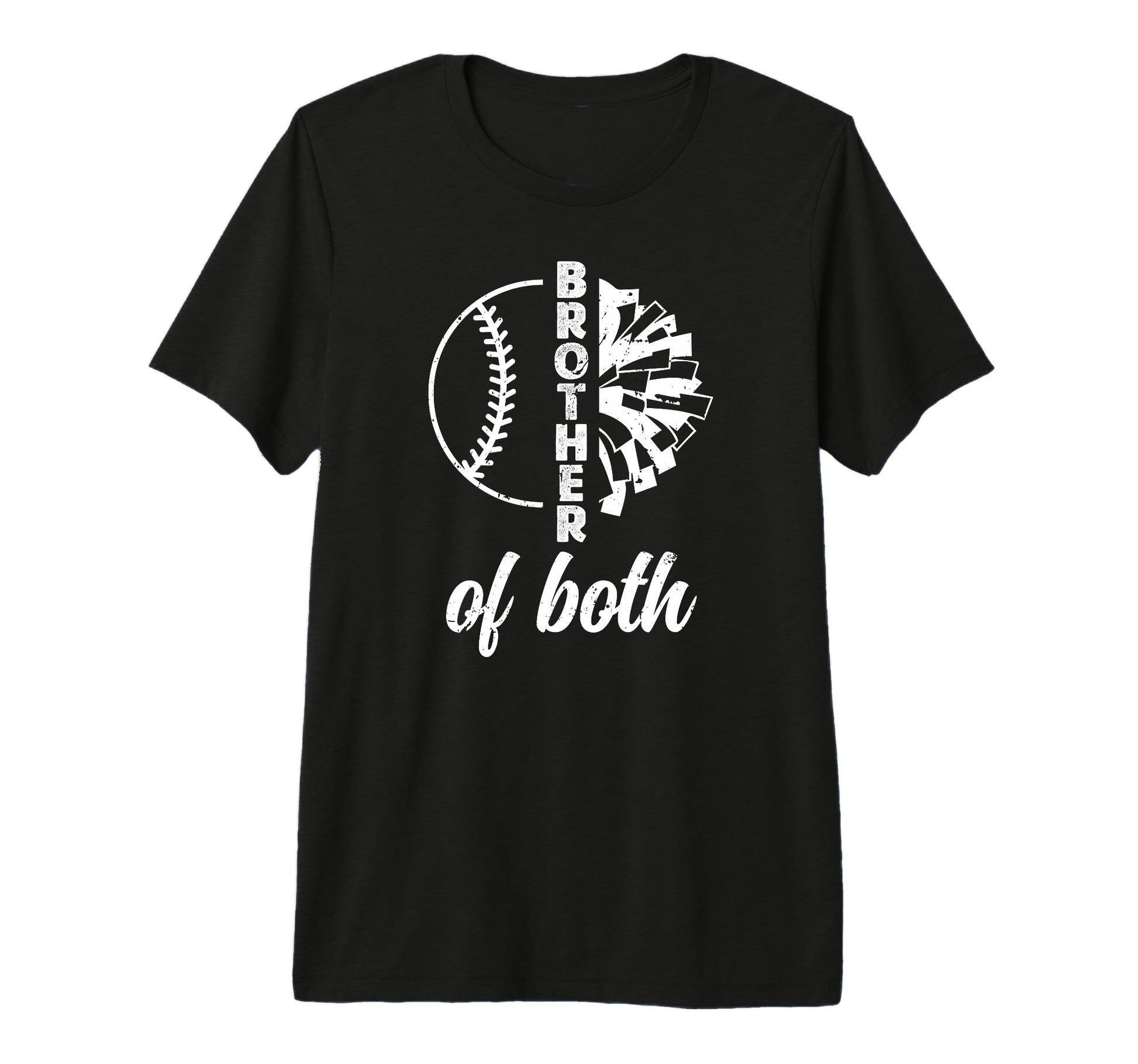 Brother Both Brother Baseball Player T-Shirt - Minimalist Print Unisex - T-Shirt, Sweatshirt, Hoodie