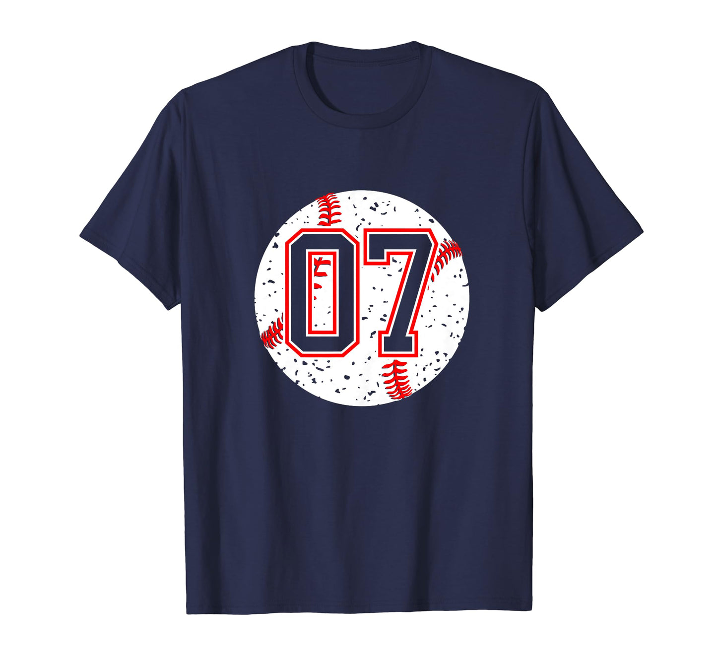 Baseball Number 07 Mom Show T-Shirt - Fun Novelty Design for Adults - T-Shirt, Sweatshirt, Hoodie