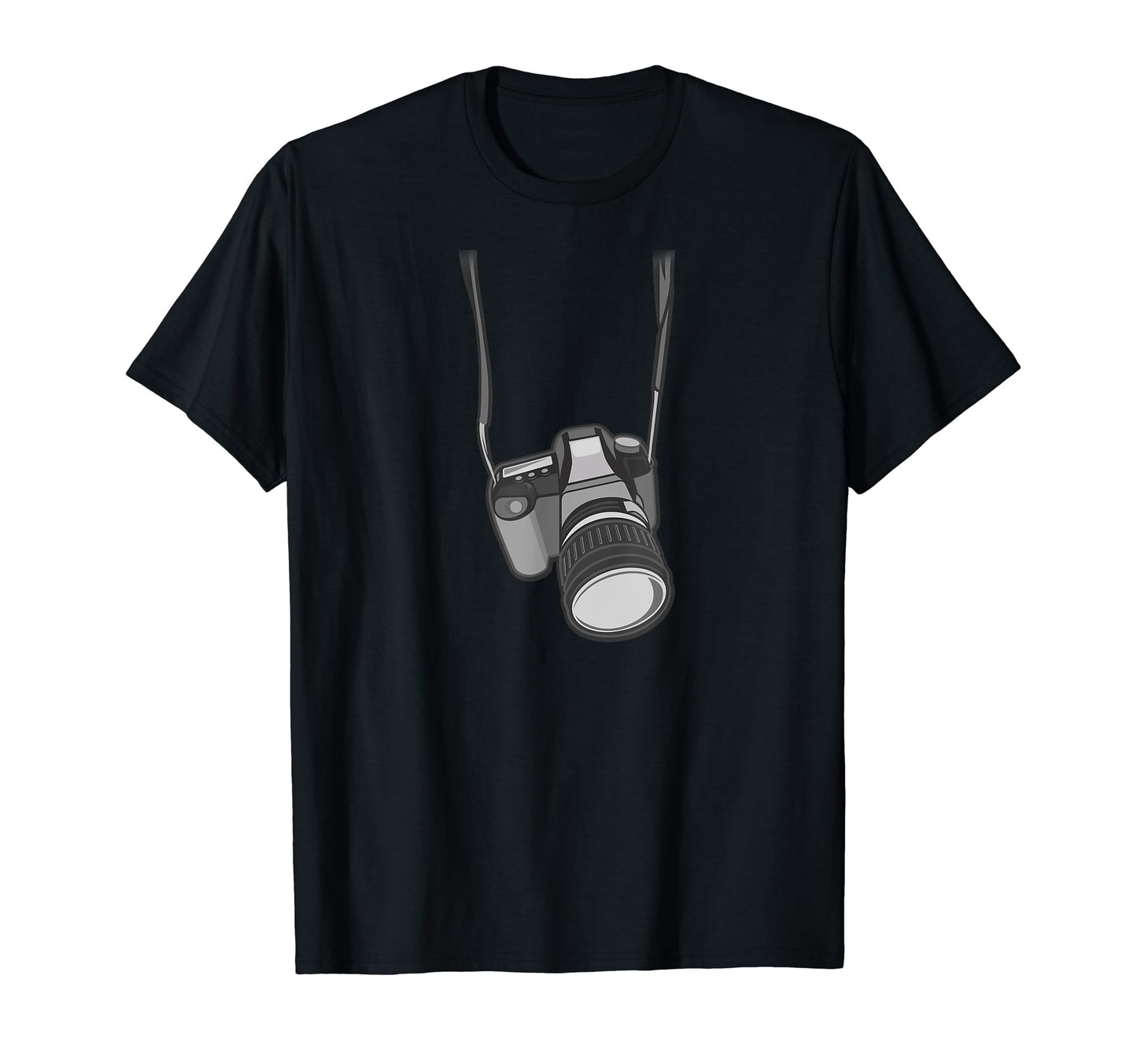 Funny Photographer Costume Camera T-Shirt - Fun Novelty Design for Adults - T-Shirt, Sweatshirt, Hoodie