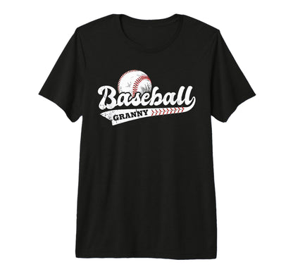 Baseball Granny Sports Grandma Tri T-Shirt - Casual Everyday Wear Unisex - T-Shirt, Sweatshirt, Hoodie
