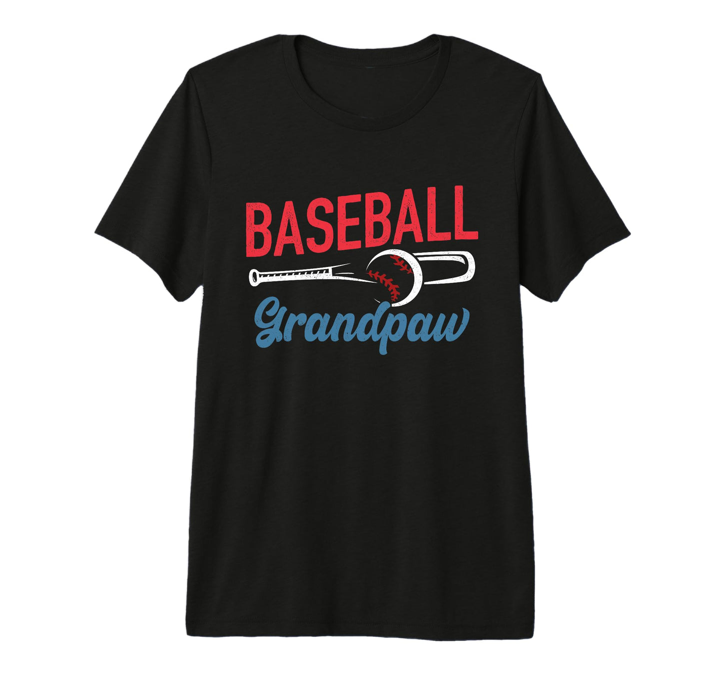 Mens Baseball Grandpaw Life Happy T-Shirt - Fun Novelty Design Men Women - T-Shirt, Sweatshirt, Hoodie