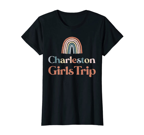Womens Charleston Trip Boho Rainbow T-Shirt - Aesthetic Graphic Unisex - T-Shirt, Sweatshirt, Hoodie