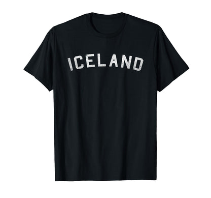 Varsity Iceland T-Shirt - Unique Graphic for Adults - T-Shirt, Sweatshirt, Hoodie