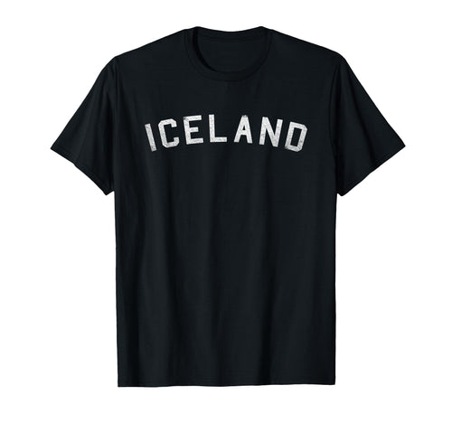 Varsity Iceland T-Shirt - Unique Graphic for Adults - T-Shirt, Sweatshirt, Hoodie