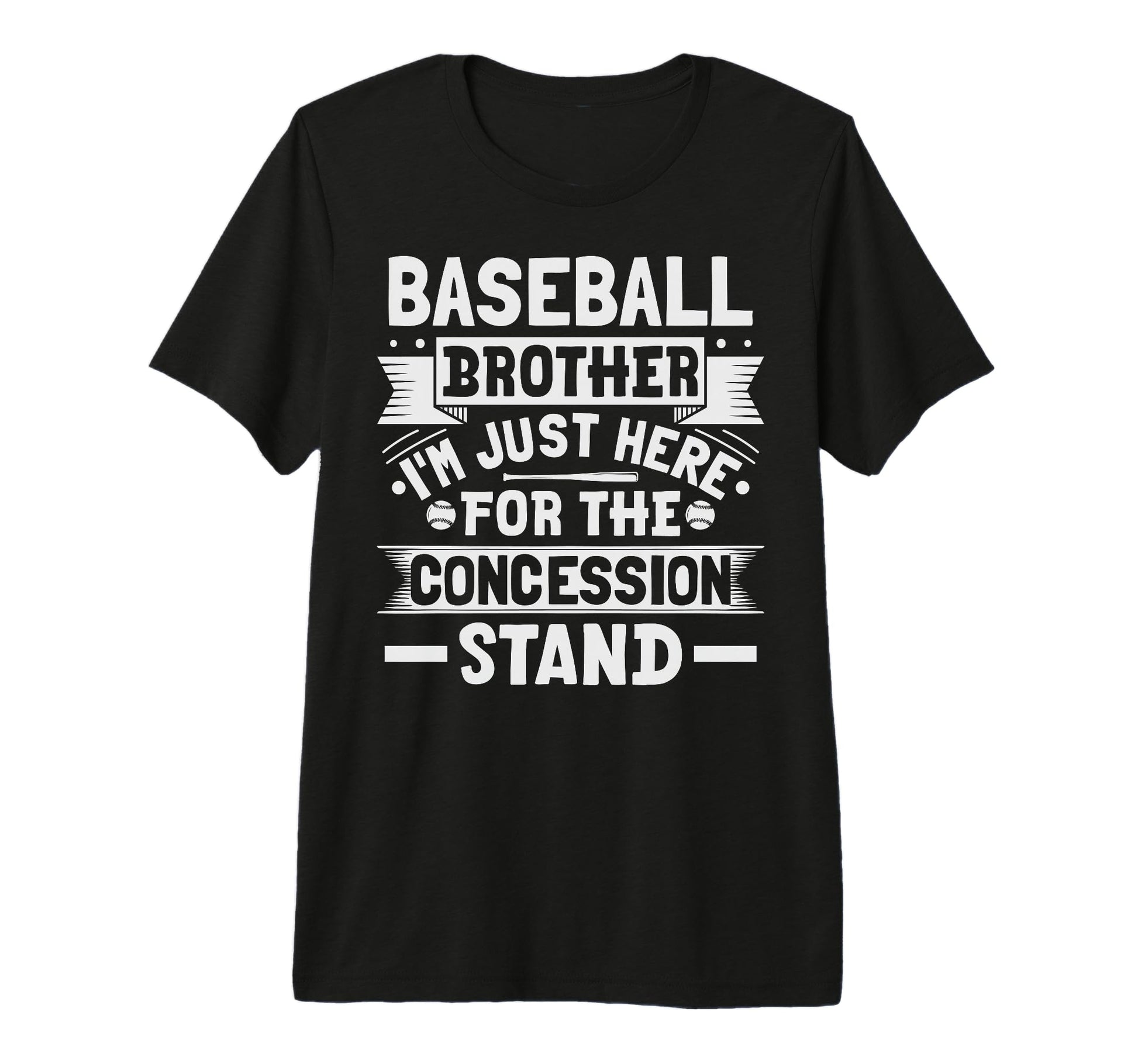 Baseball Game Little Concession Stand T-Shirt - Custom Art Print Unisex - T-Shirt, Sweatshirt, Hoodie