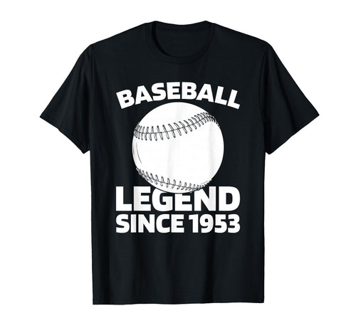 Born 1953 Baseballer Team Sport Player T-Shirt - Trendy Graphic for Adults - T-Shirt, Sweatshirt, Hoodie