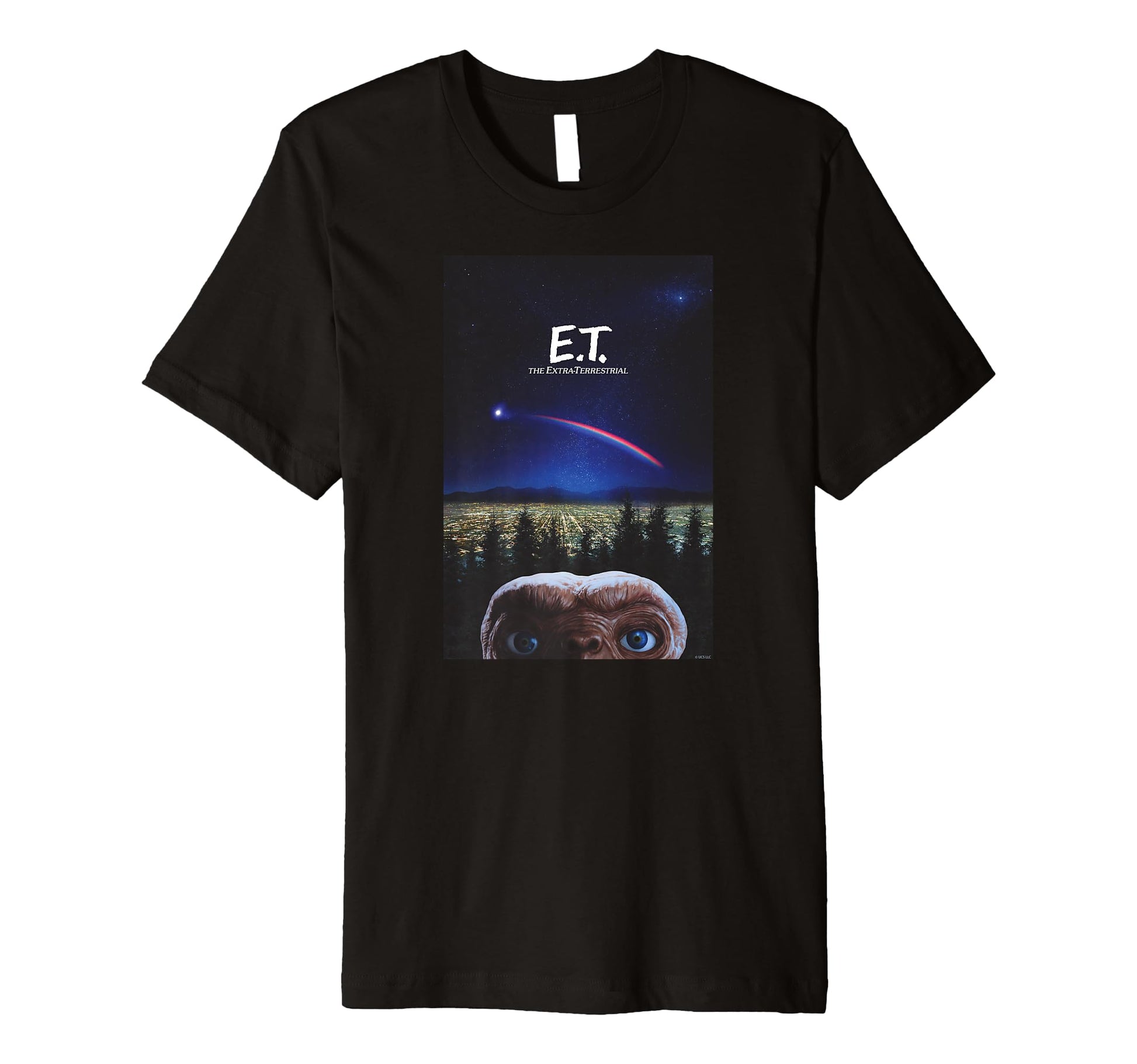 E T Extraterrestrial Rainbow T-Shirt - Graphic Print Men Women - T-Shirt, Sweatshirt, Hoodie