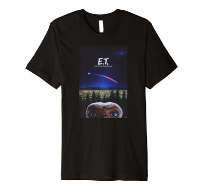 E T Extraterrestrial Rainbow T-Shirt - Graphic Print Men Women - T-Shirt, Sweatshirt, Hoodie