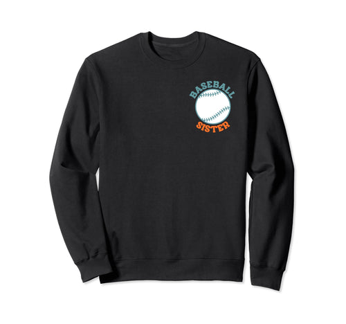 My Baseball Sister Era Groovy Sweatshirt - Casual Everyday Wear Unisex - T-Shirt, Sweatshirt, Hoodie