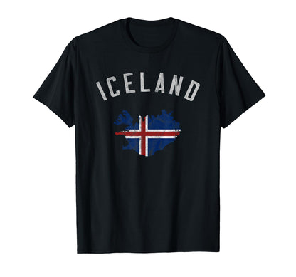 Varsity Iceland T-Shirt - Fun Novelty Design for Adults - T-Shirt, Sweatshirt, Hoodie