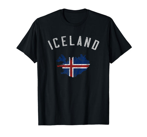 Varsity Iceland T-Shirt - Fun Novelty Design for Adults - T-Shirt, Sweatshirt, Hoodie