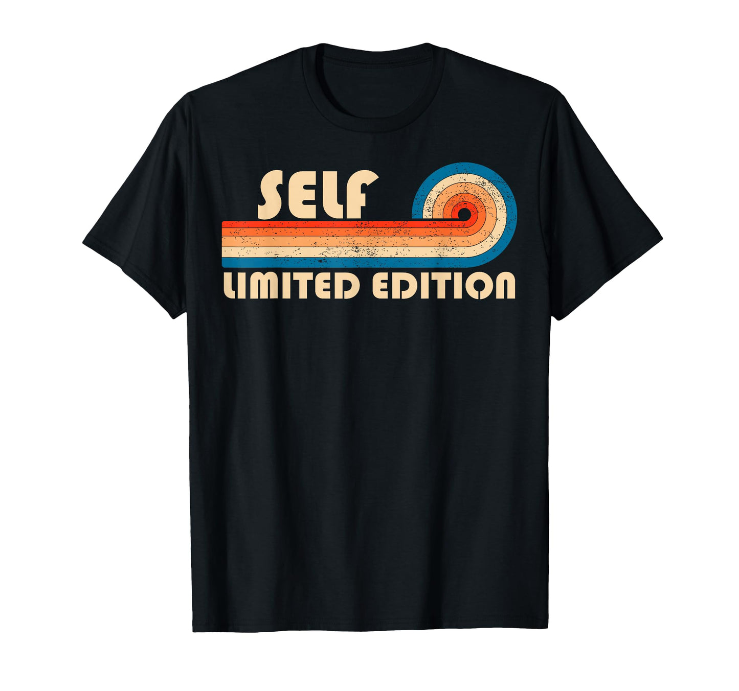 Self 70S 80S Sunset Stripe T-Shirt - Streetwear Style Unisex - T-Shirt, Sweatshirt, Hoodie