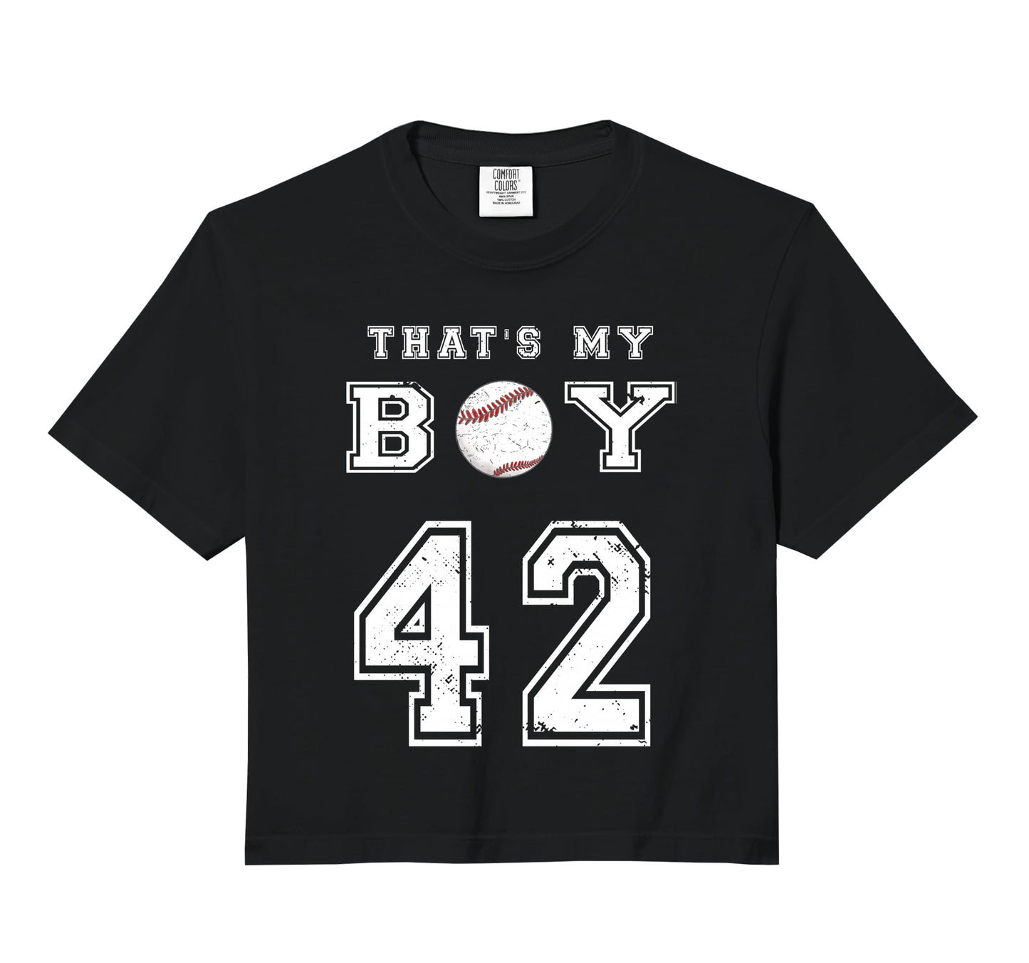 Thats My Baseball 42 Jersey Number Mom Hoodie - Aesthetic Graphic Unisex - T-Shirt, Sweatshirt, Hoodie