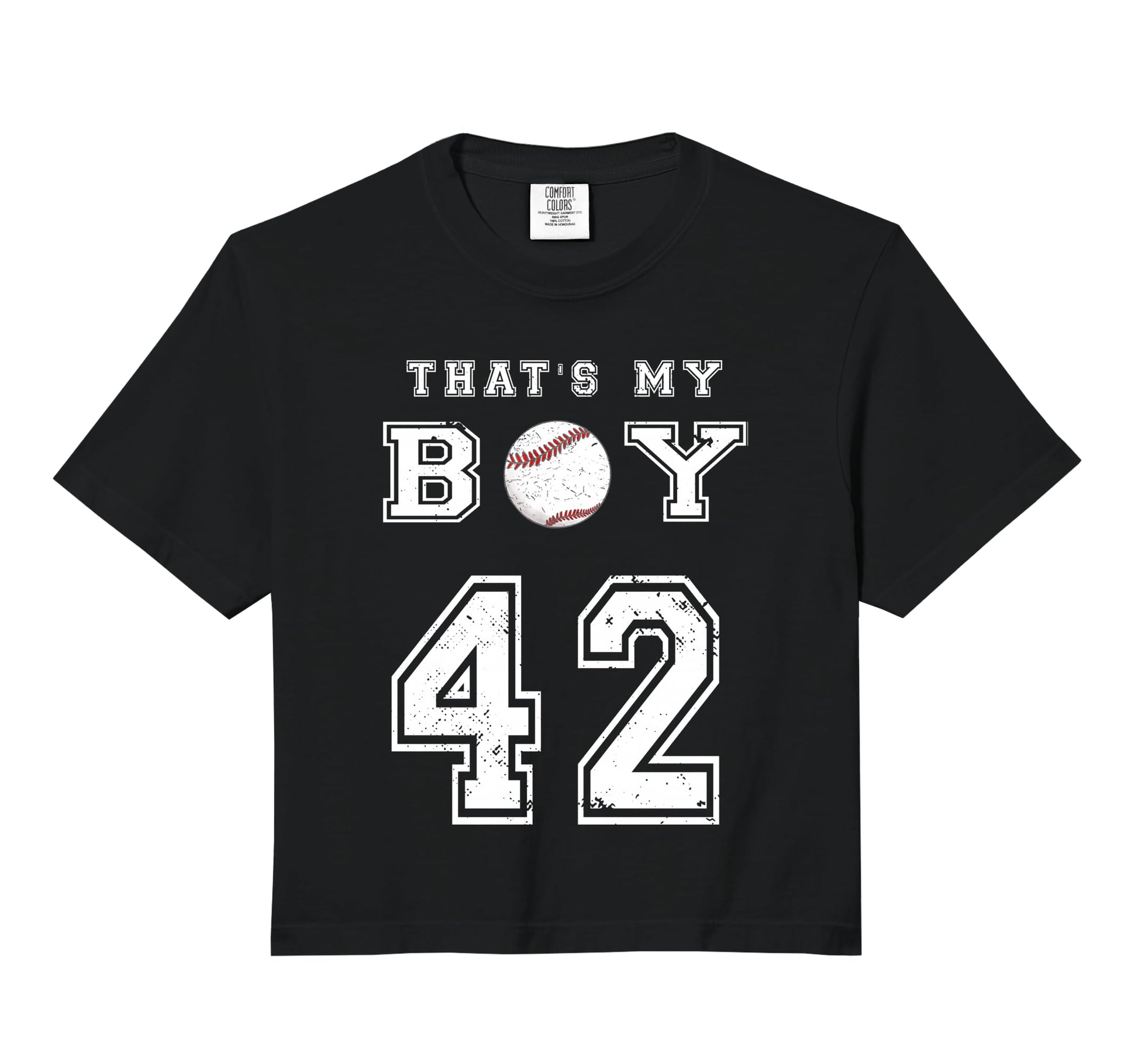Thats My Baseball 42 Jersey Number Mom Hoodie - Aesthetic Graphic Unisex - T-Shirt, Sweatshirt, Hoodie