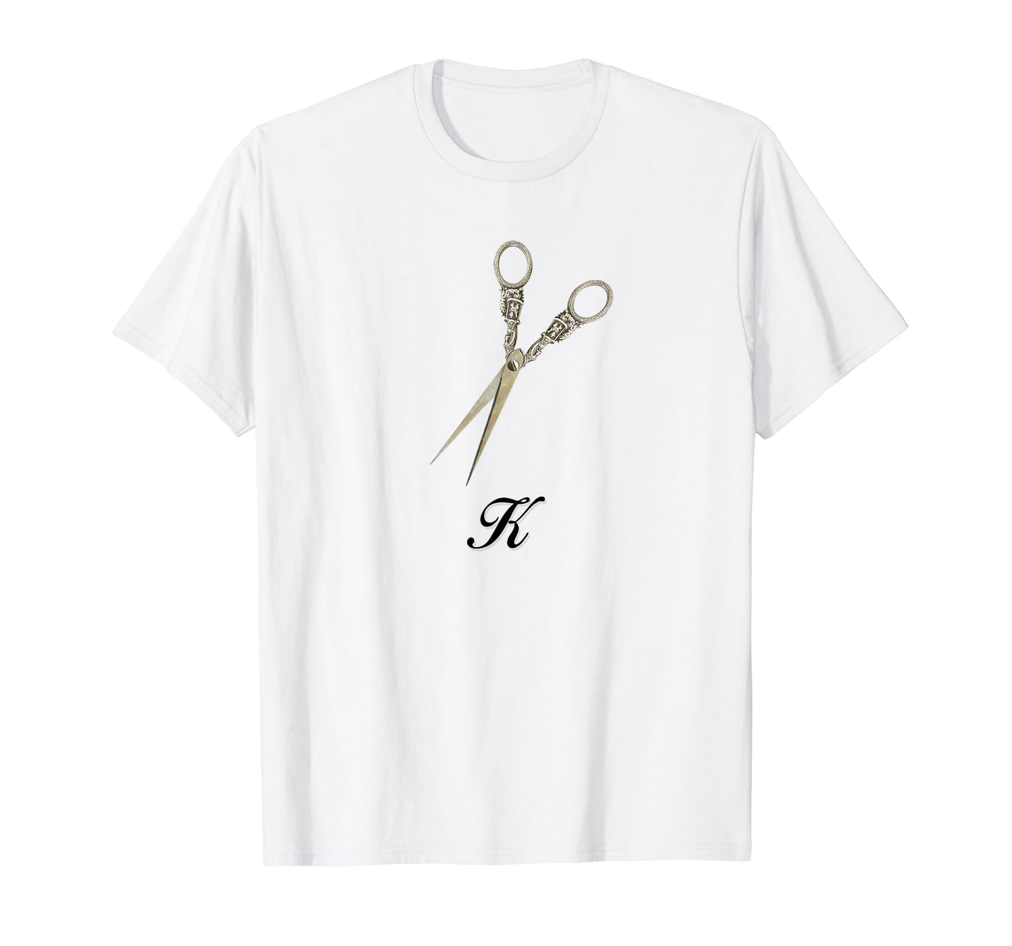Scissors K Coquette Girlcore Y2K T-Shirt - Fun Novelty Design Unisex - T-Shirt, Sweatshirt, Hoodie