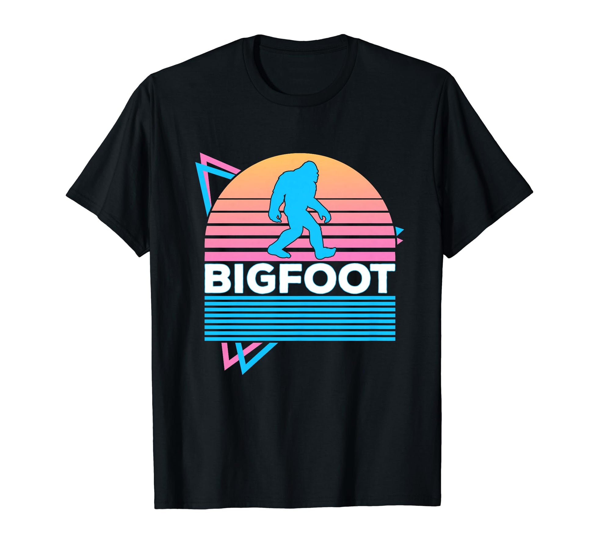 Bigfoot Vaporwave Aesthetic T-Shirt - Streetwear Style for Adults - T-Shirt, Sweatshirt, Hoodie