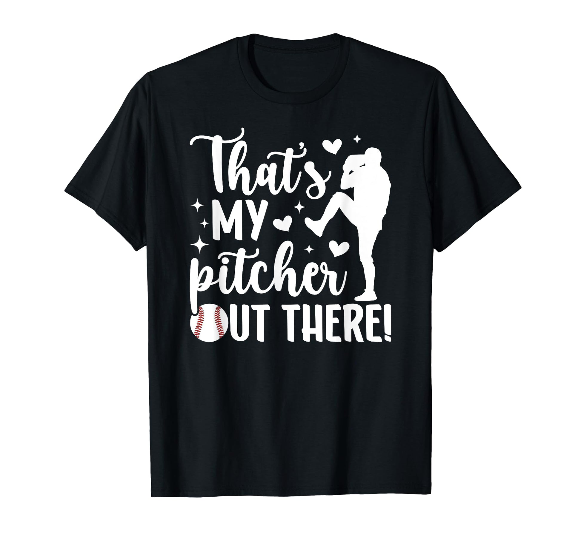 Thats My Baseball Pitcher Mom T-Shirt - Streetwear Style for Adults - T-Shirt, Sweatshirt, Hoodie