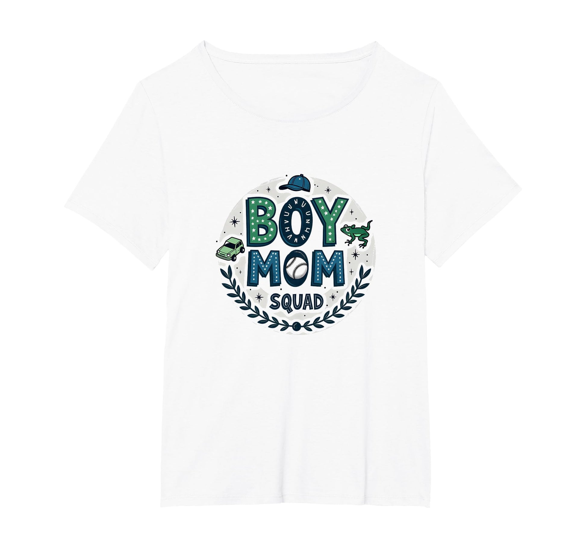 Mom Squad Proud Mama Baseball Cap Frog T-Shirt - Aesthetic Graphic Unisex - T-Shirt, Sweatshirt, Hoodie