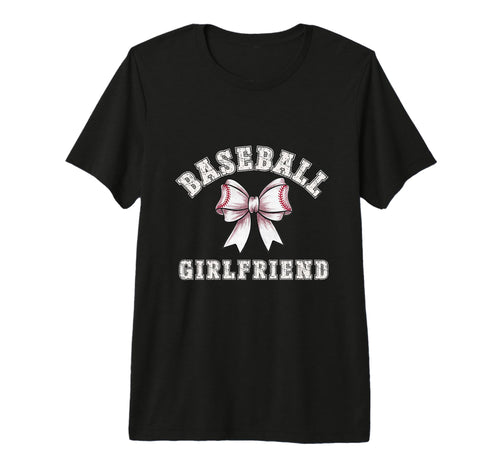 Coquette Baseball Girlfriend Bow Game T-Shirt - Custom Art Print Men Women - T-Shirt, Sweatshirt, Hoodie