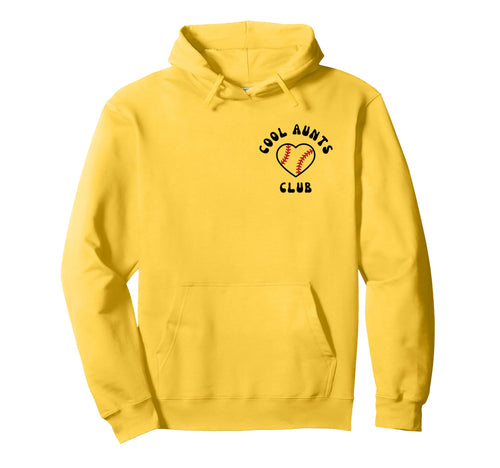 Floral Aunts Club Funny Baseball Hoodie - Fun Novelty Design Men Women - T-Shirt, Sweatshirt, Hoodie