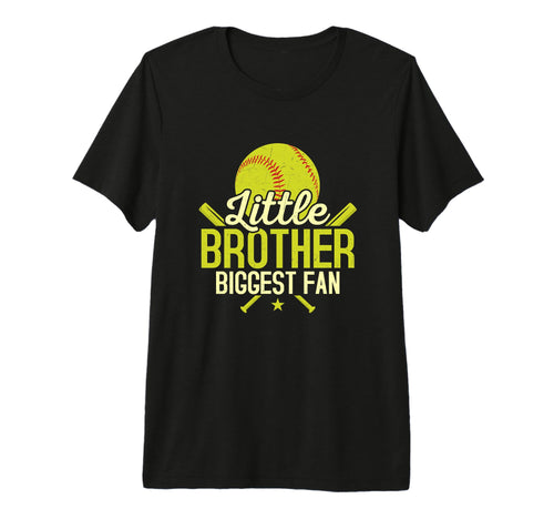 Little Brother Biggest Fan Baseball T-Shirt - Streetwear Style Men Women - T-Shirt, Sweatshirt, Hoodie