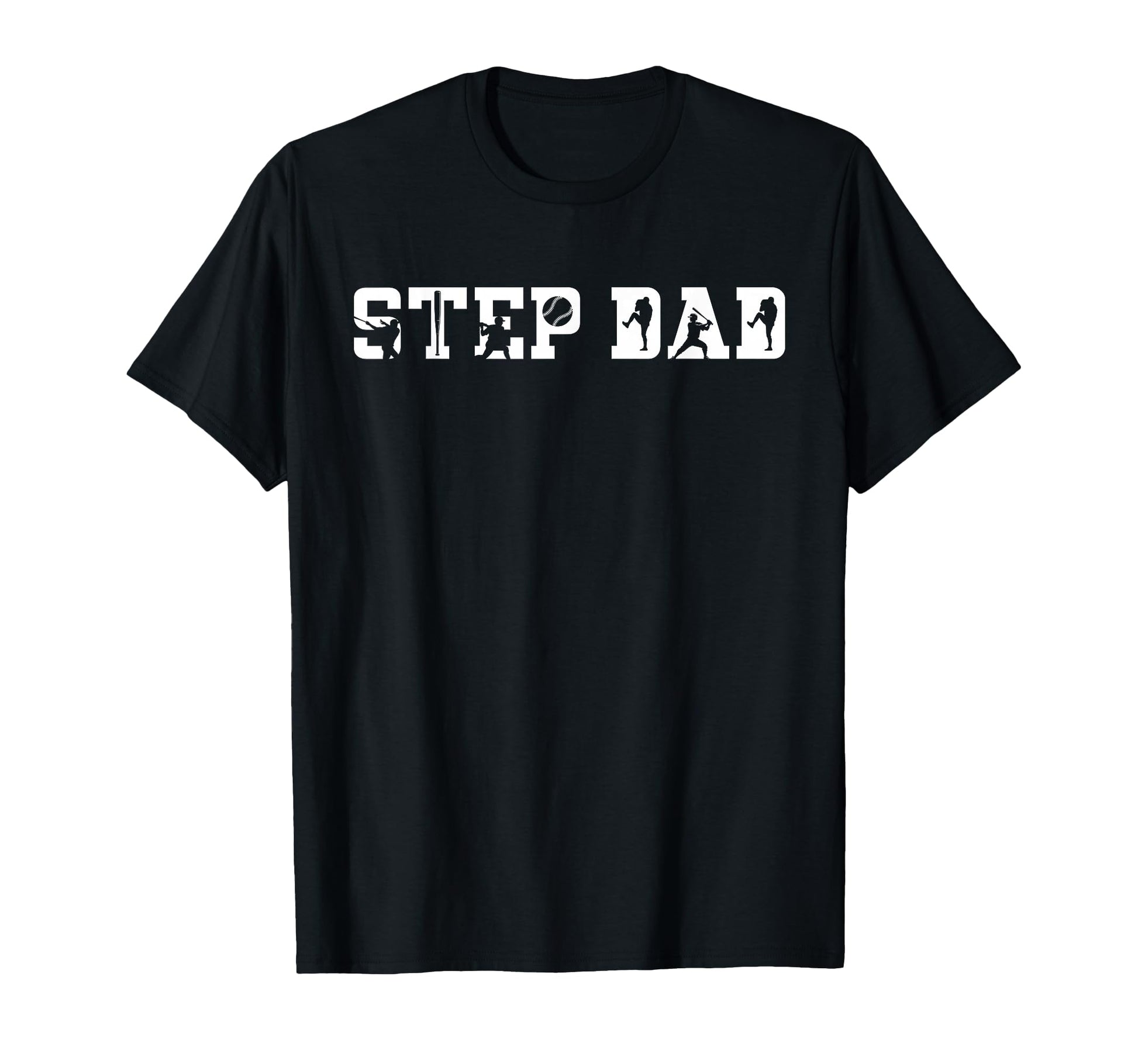 Step Dad Proud Baseball Stepdad Baseball T-Shirt - Graphic Print Men Women - T-Shirt, Sweatshirt, Hoodie