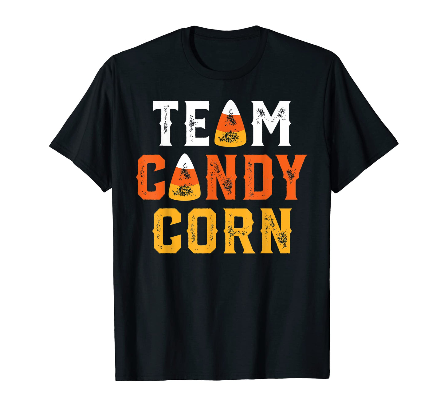 Funny Team Candy Corn Halloween T-Shirt - Minimalist Print Men Women - T-Shirt, Sweatshirt, Hoodie