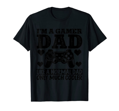 Gamer Dad Father Gaming Video Games T-Shirt - Graphic Print for Adults - T-Shirt, Sweatshirt, Hoodie