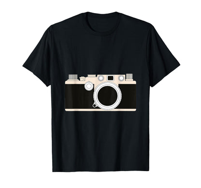 Camera T-Shirt - Graphic Print Unisex - T-Shirt, Sweatshirt, Hoodie