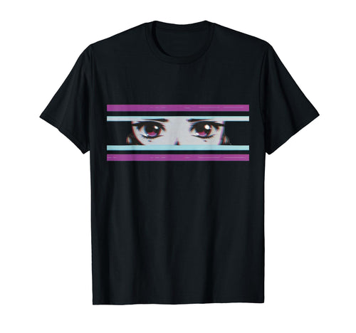Synthwave Vaporwave Aesthetic Sad Anime T-Shirt - Unique Graphic Men Women - T-Shirt, Sweatshirt, Hoodie