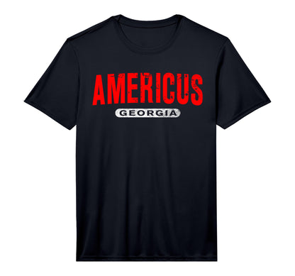Americus Ga Georgia Funny Usa City T-Shirt - Minimalist Print for Adults - T-Shirt, Sweatshirt, Hoodie