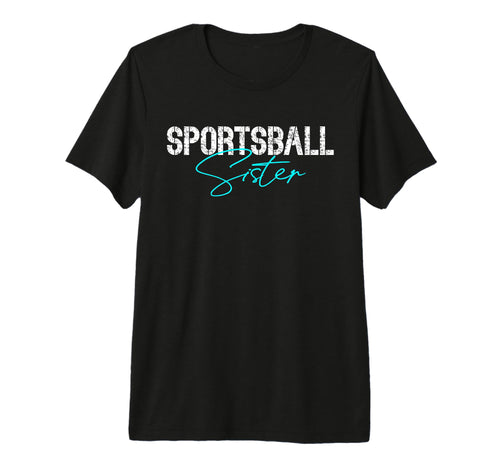 Sister Sports Lover Soccer Basketball T-Shirt - Aesthetic Graphic Unisex - T-Shirt, Sweatshirt, Hoodie