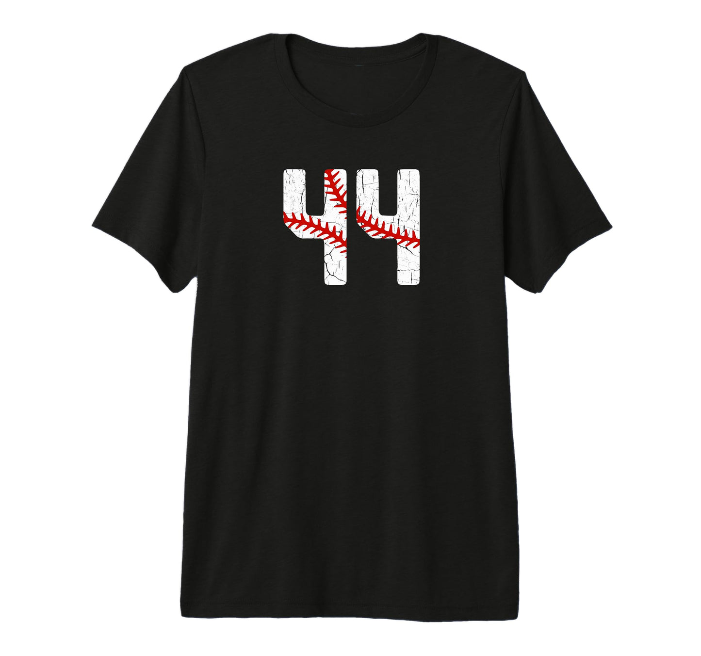 Baseball Player Jersey Number 44 44 Proud T-Shirt - Graphic Print Unisex - T-Shirt, Sweatshirt, Hoodie