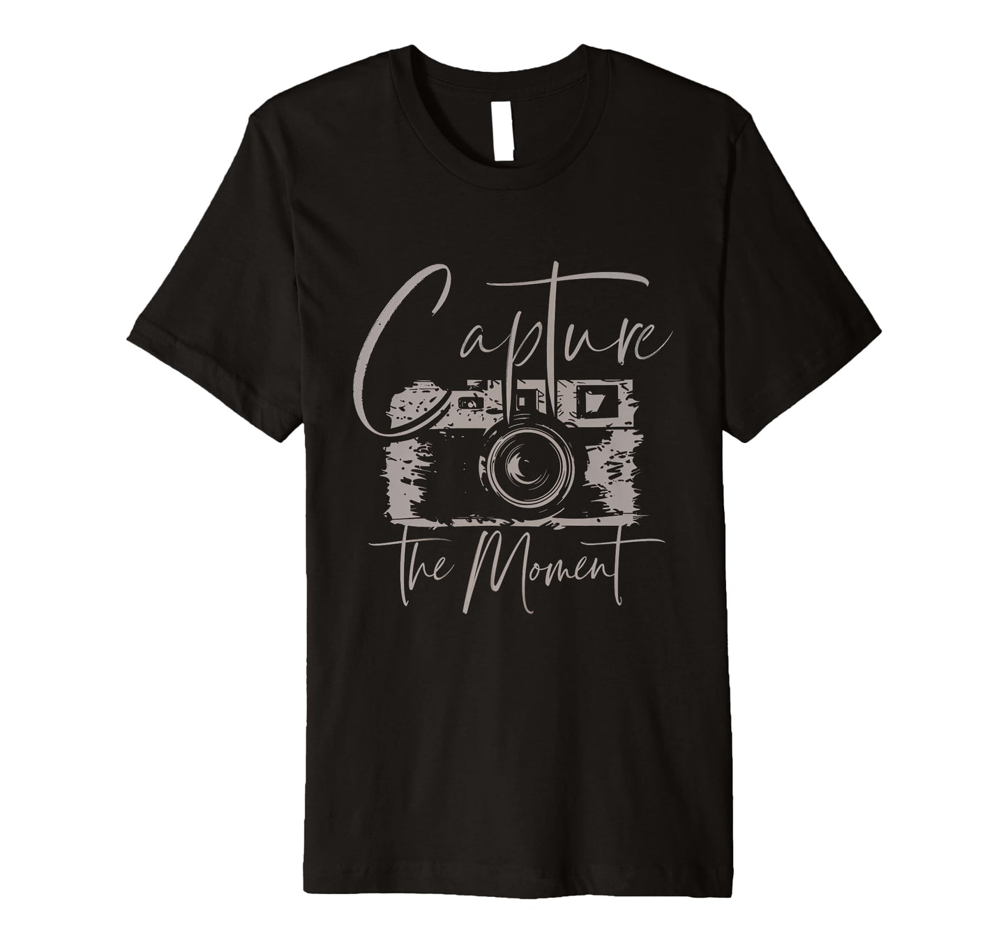 Capture Moment Camera Photography Photo T-Shirt - Aesthetic Graphic Unisex - T-Shirt, Sweatshirt, Hoodie