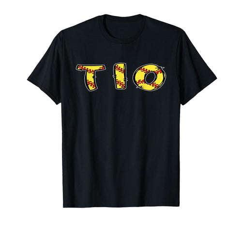Softball Uncle Tio Birthday Party T-Shirt - Trendy Graphic for Adults - T-Shirt, Sweatshirt, Hoodie