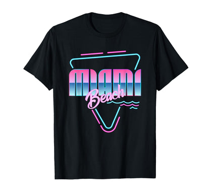 Love Miami Beach 90S Florida T-Shirt - Streetwear Style Men Women - T-Shirt, Sweatshirt, Hoodie