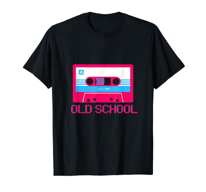 Old School 80S 90S Hip Hop Cassette T-Shirt - Unique Graphic Unisex - T-Shirt, Sweatshirt, Hoodie