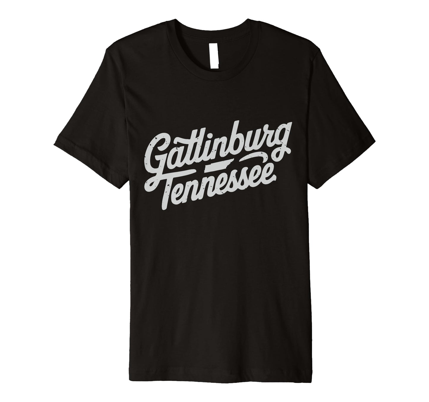 Gatlinburg Tennessee Typography Travel T-Shirt - Novelty Apparel Unisex - T-Shirt, Sweatshirt, Hoodie