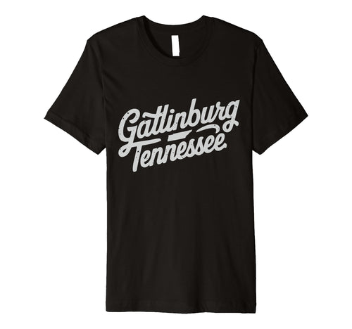 Gatlinburg Tennessee Typography Travel T-Shirt - Novelty Apparel Unisex - T-Shirt, Sweatshirt, Hoodie