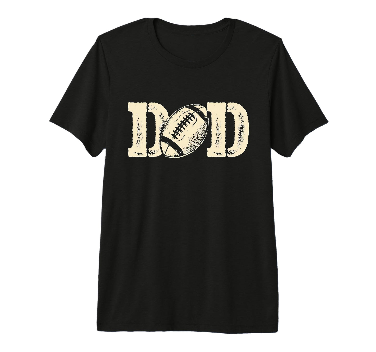 Mens Viral Football Dad Tri Blend T-Shirt - Unique Graphic Men Women - T-Shirt, Sweatshirt, Hoodie