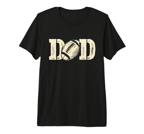 Mens Viral Football Dad Tri Blend T-Shirt - Unique Graphic Men Women - T-Shirt, Sweatshirt, Hoodie