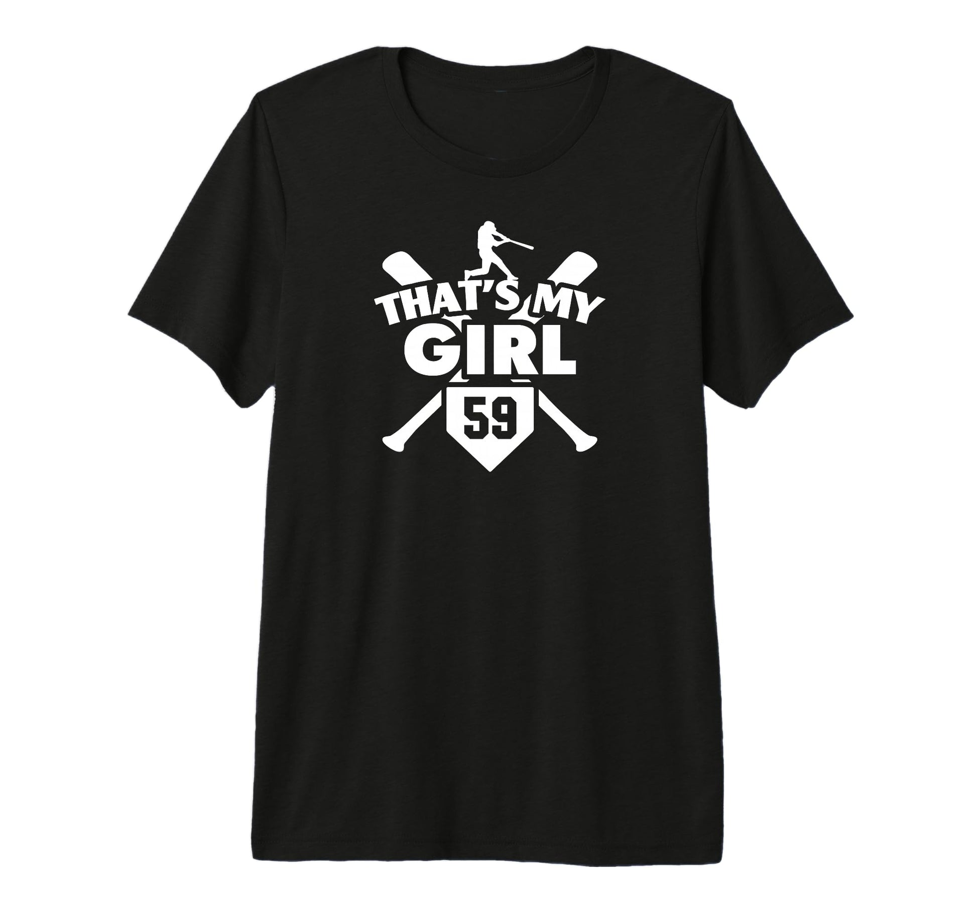 Baseball Mom Dad Thats My 59 T-Shirt - Aesthetic Graphic Men Women - T-Shirt, Sweatshirt, Hoodie