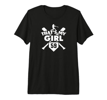 Baseball Mom Dad Thats My 59 T-Shirt - Aesthetic Graphic Men Women - T-Shirt, Sweatshirt, Hoodie