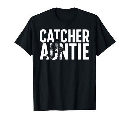 Baseball Catcher Auntie Baseball T-Shirt - Streetwear Style Men Women - T-Shirt, Sweatshirt, Hoodie